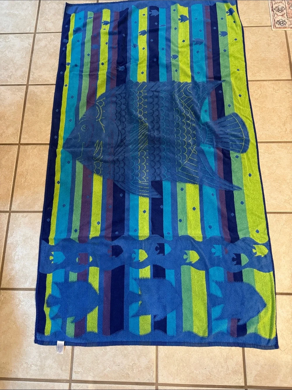 Various beach towels